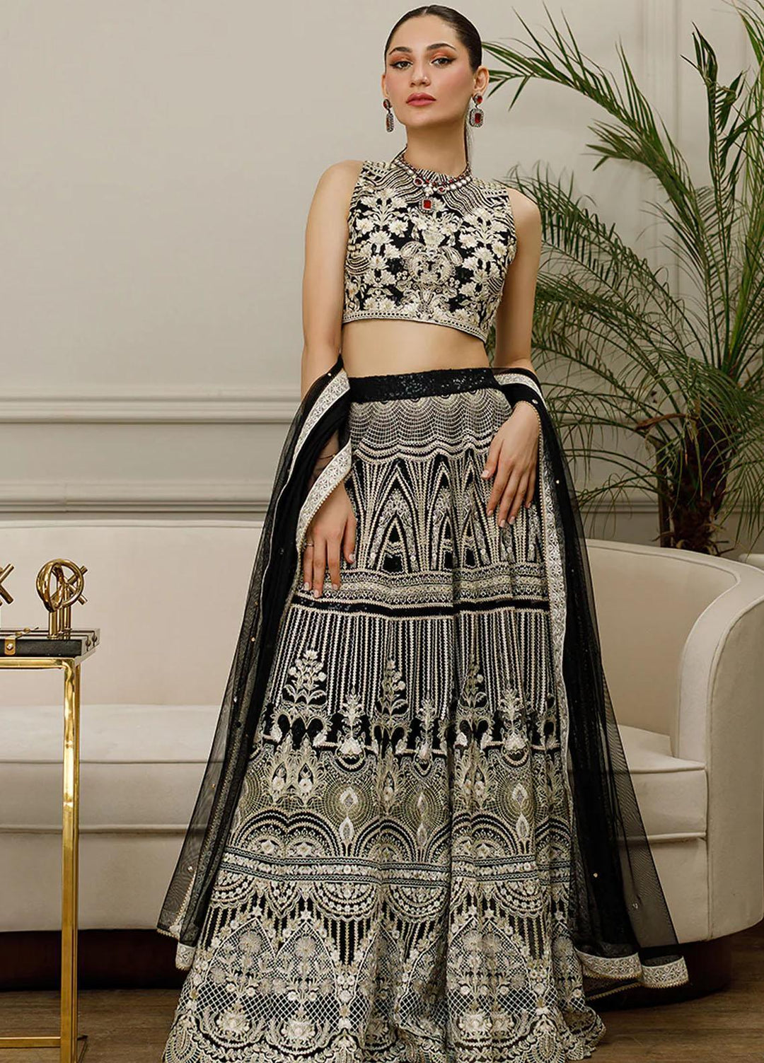Threads & Motifs Pret Formal Wear Net 2 Piece Suit 8541