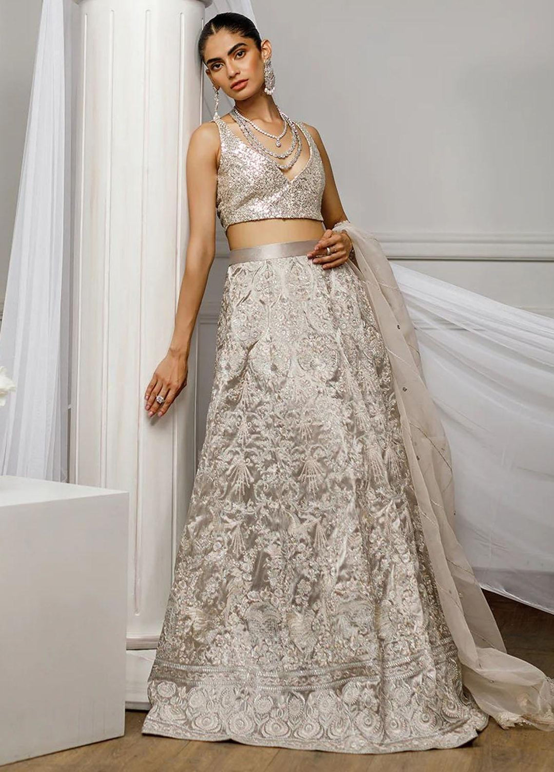 Threads & Motifs Pret Formal Wear Net 2 Piece Suit 8568