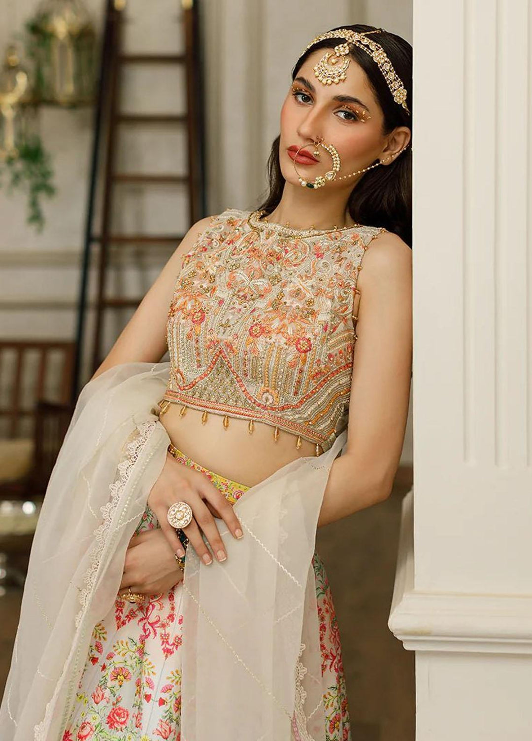 Threads & Motifs Pret Formal Wear Net 2 Piece Suit 8579