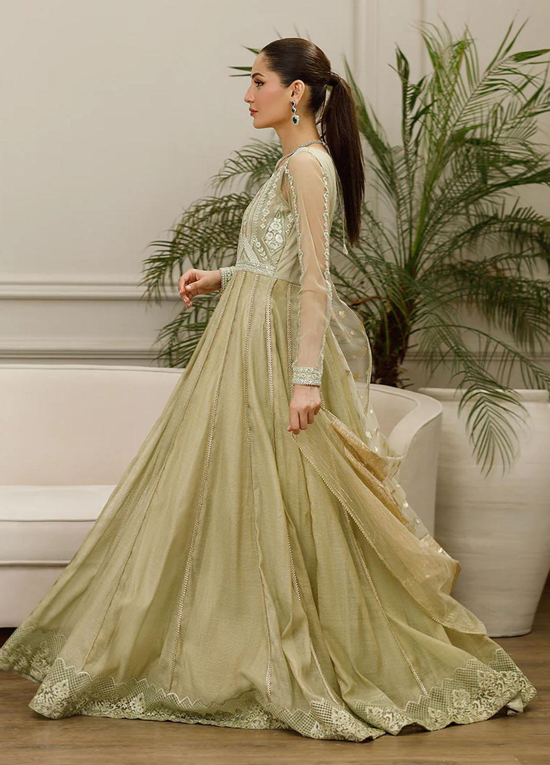 Threads & Motifs Pret Formal Wear Net Dress 8613