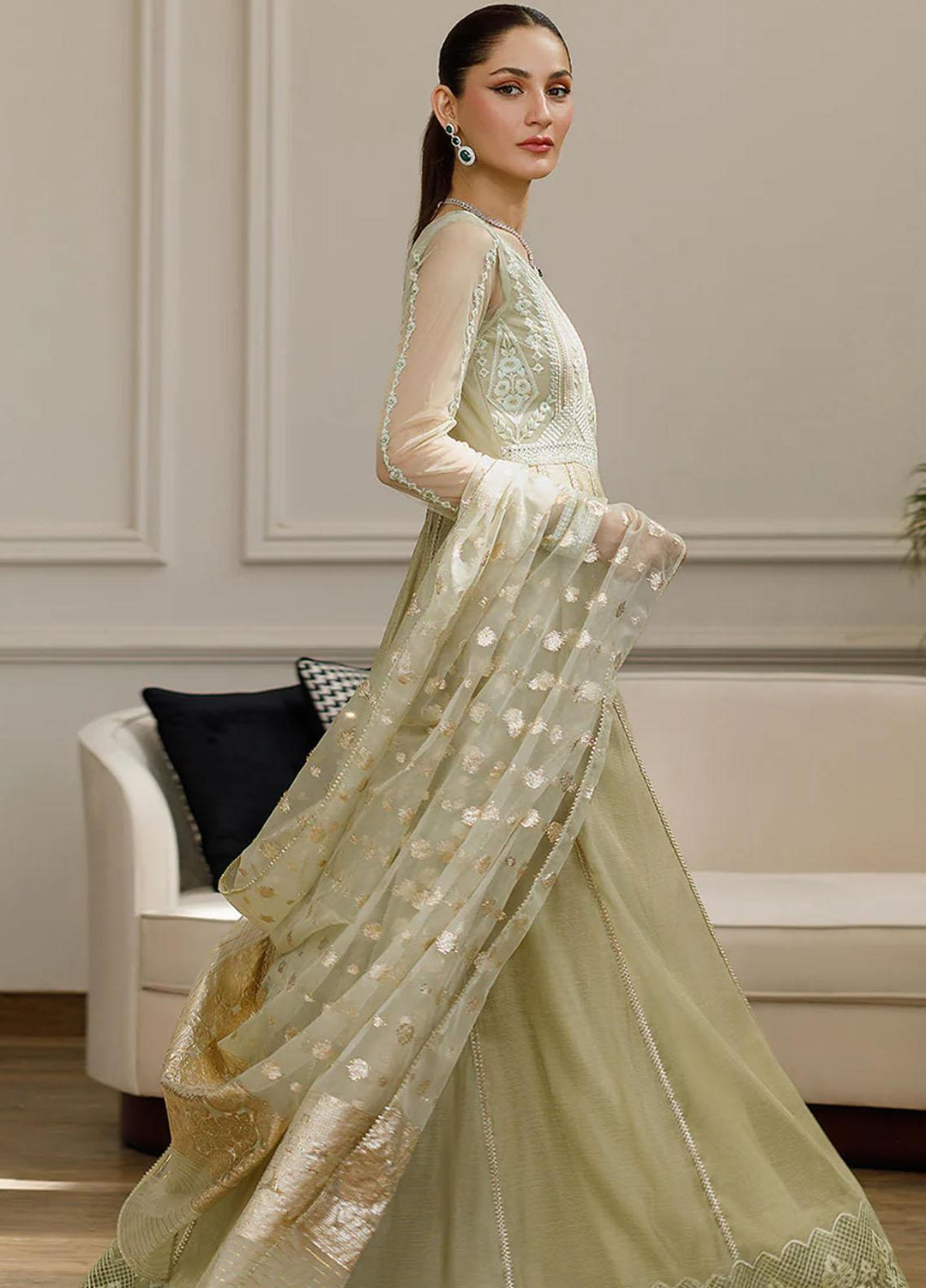 Threads & Motifs Pret Formal Wear Net Dress 8613