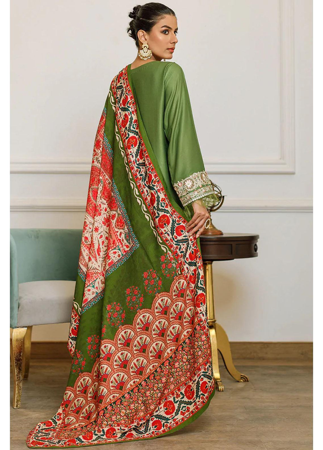 Threads & Motifs Printed Viscose  Shawls THM23SH Shawl-127 - Winter Shawls