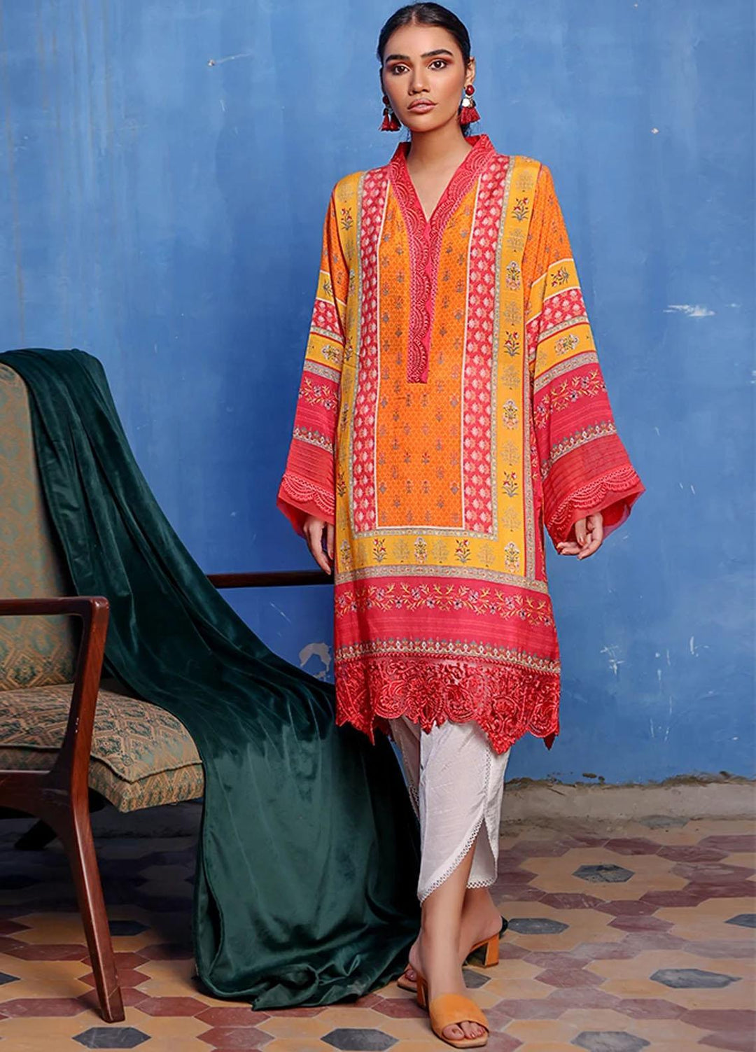 Threads & Motifs Luxury Pret  Viscose Shirt THM21RW 7416