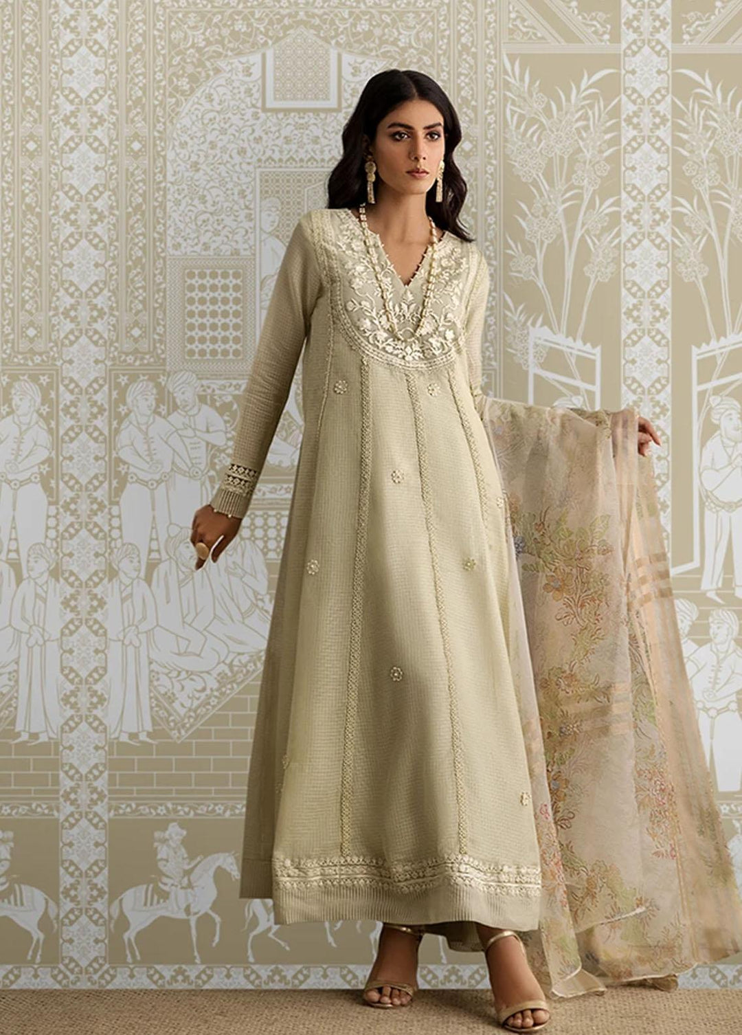 Threads & Motifs Pret Casual Khaadi Net 2 Piece THM21RW 7278