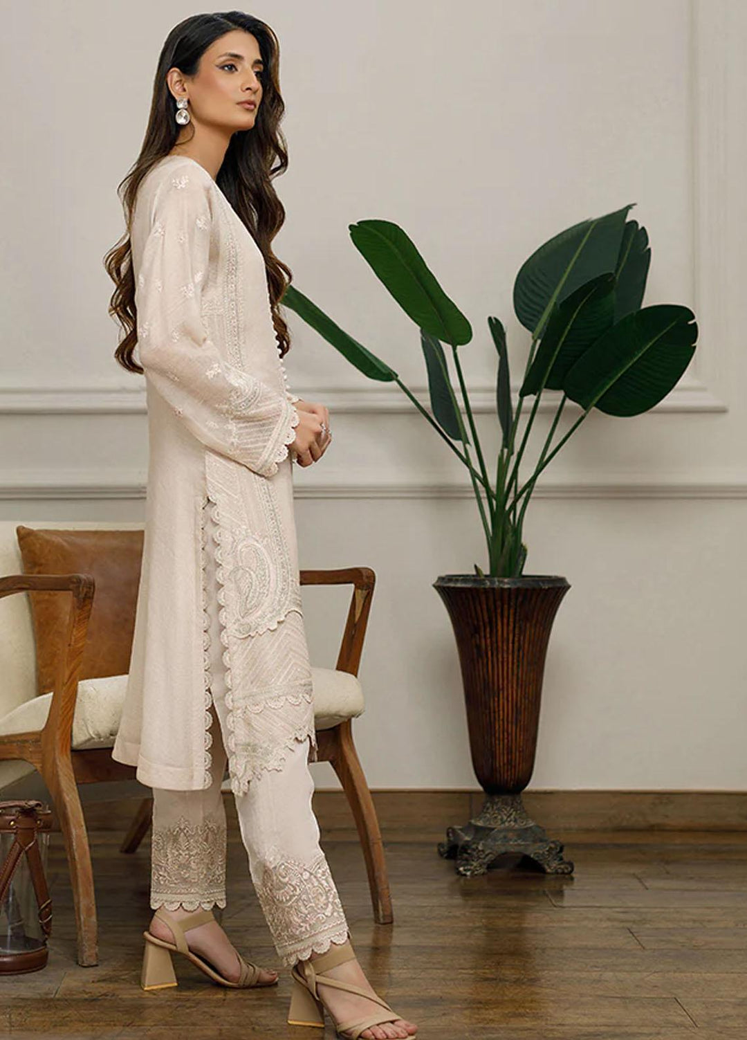 Threads & Motifs Pret  Khaadi Net Shirt 8199
