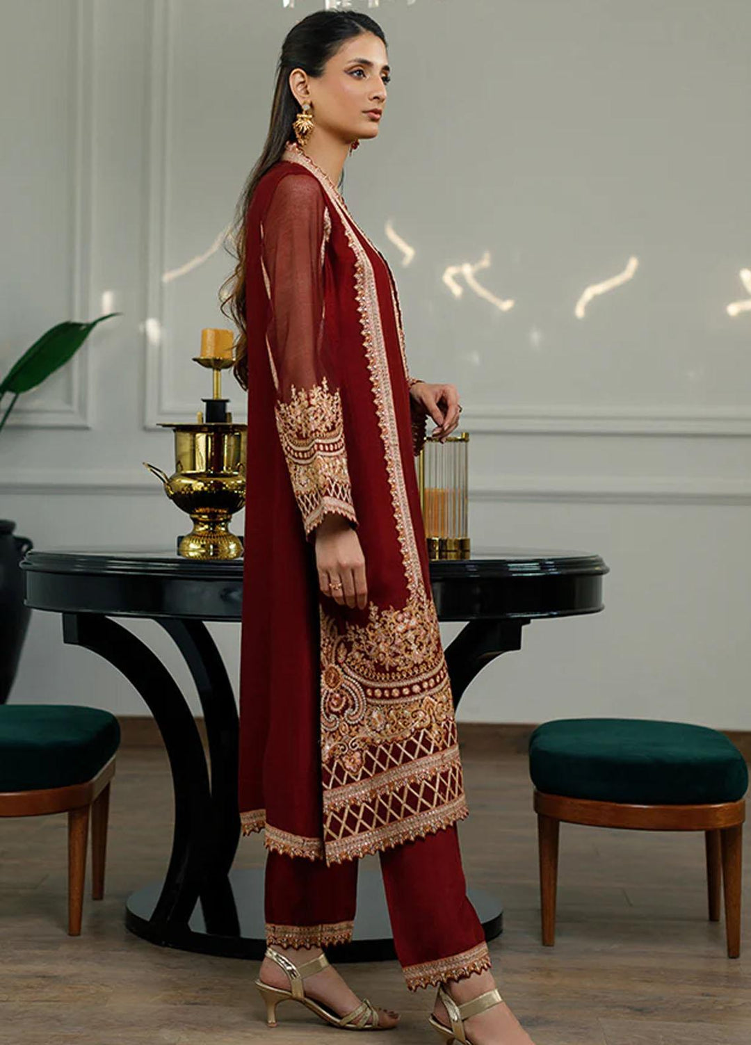 Threads & Motifs Pret  Khaadi Net Shirt 7568.2