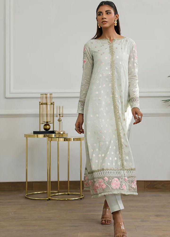 Threads & Motifs Luxury Pret  Cotton Net Shirt 8276