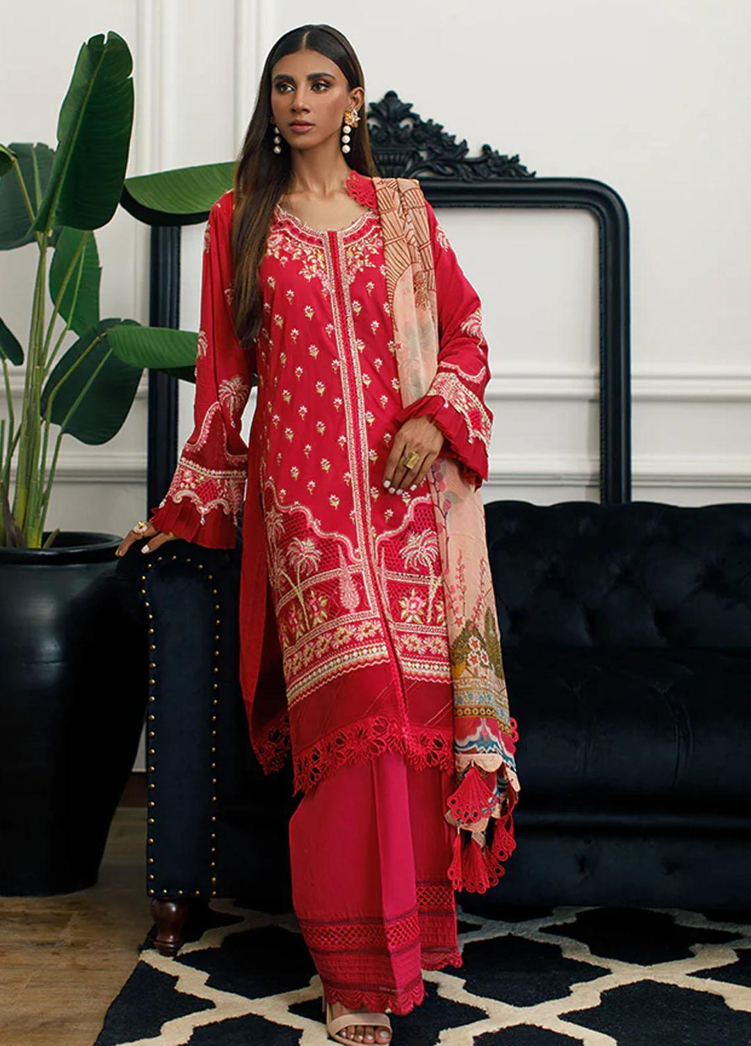 Threads & Motifs Pret  Lawn 2 Piece THM22RW 7829