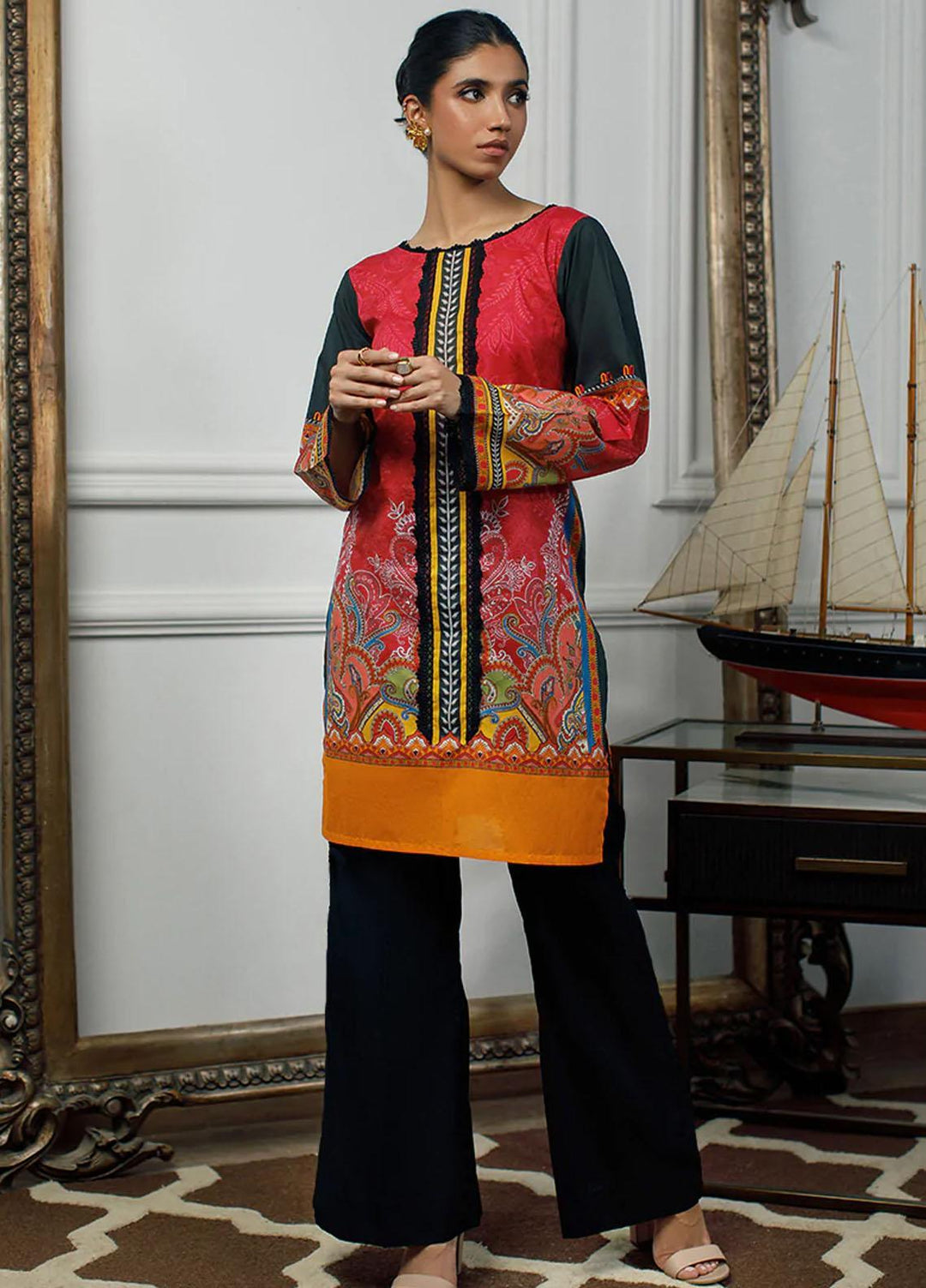 Threads & Motifs Pret  Lawn Shirt THM22RW 7688
