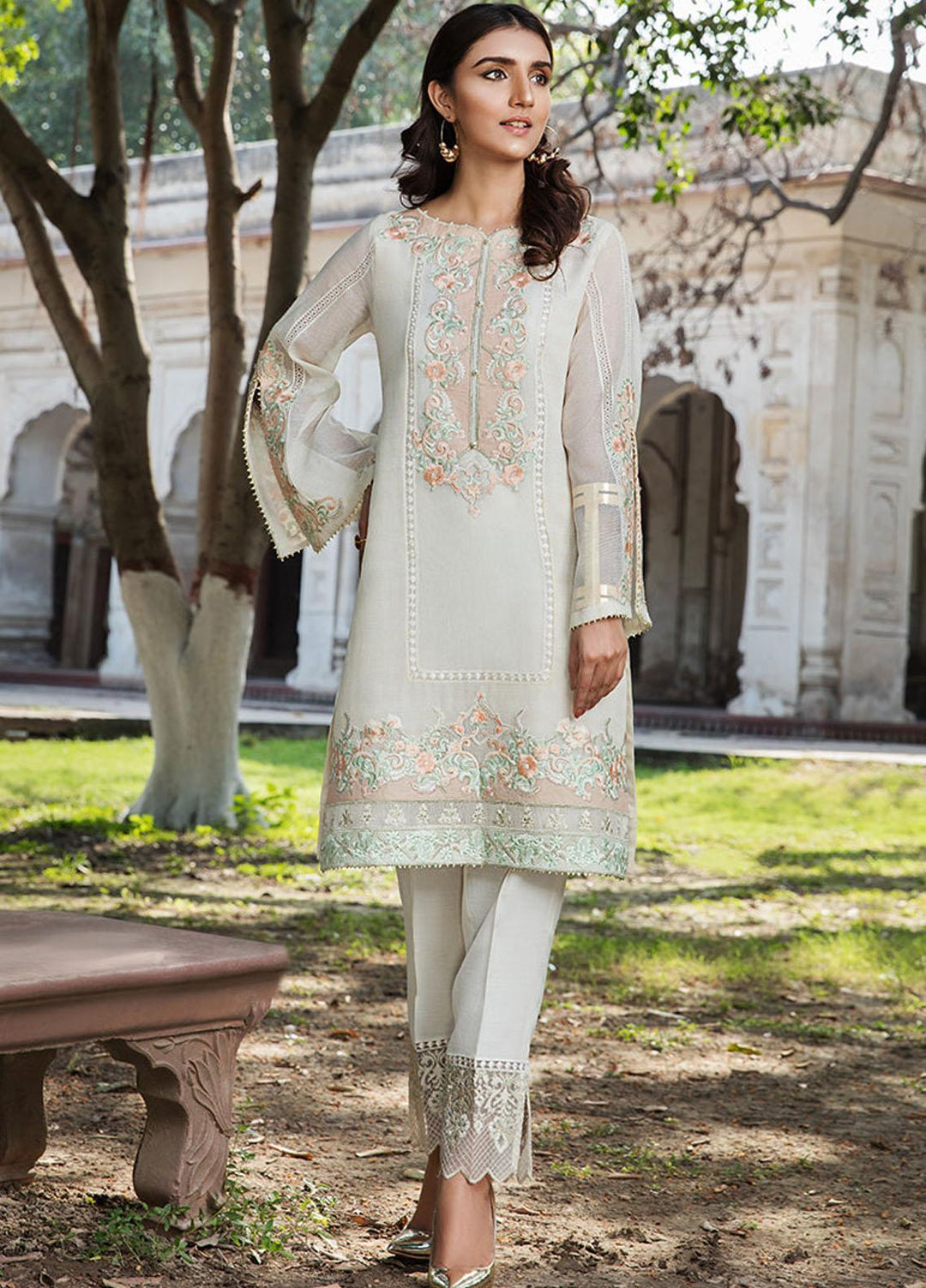 Threads & Motifs Pret  Khaadi Net Shirt THM22RW 7541