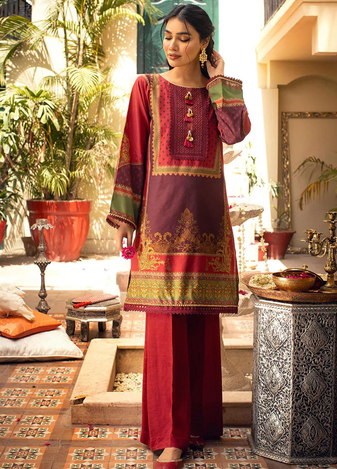 Threads & Motifs Pret  Cotton Shirt THM22RW 7675