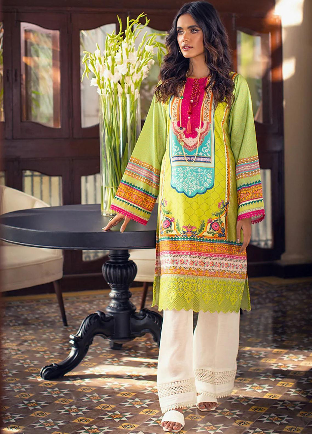 Threads & Motifs Pret  Cotton Shirt THM22RW 7674