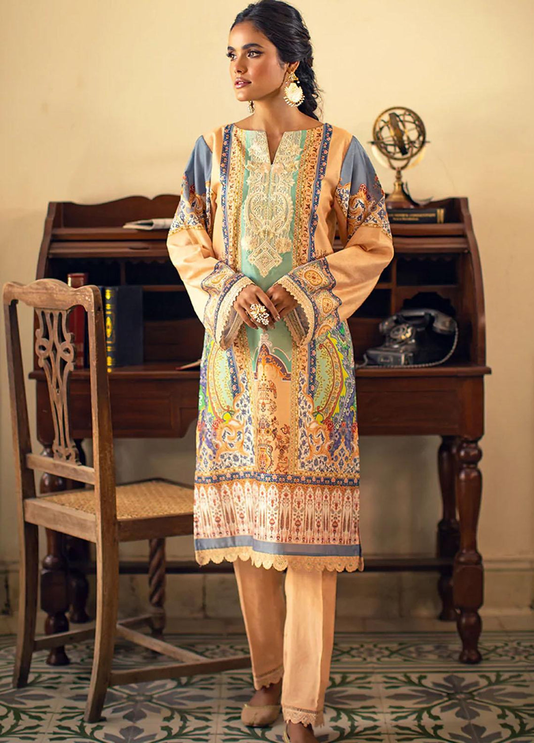 Threads & Motifs Pret  Cotton Shirt THM22RW 7598