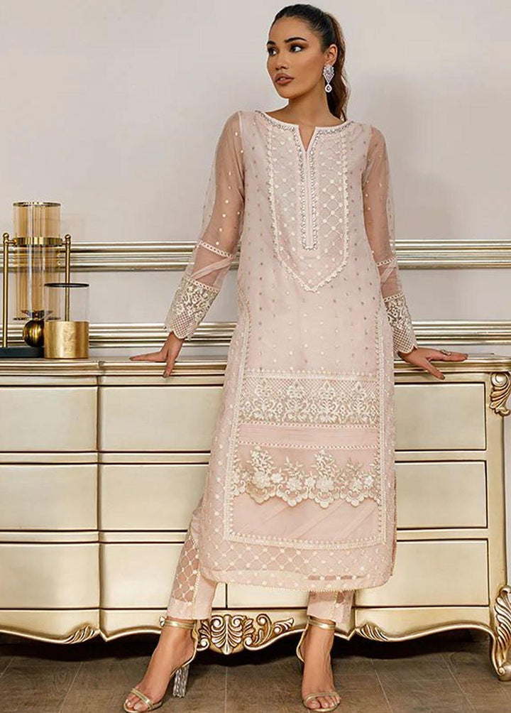 Threads & Motifs Luxury Pret  Organza Shirt 7464