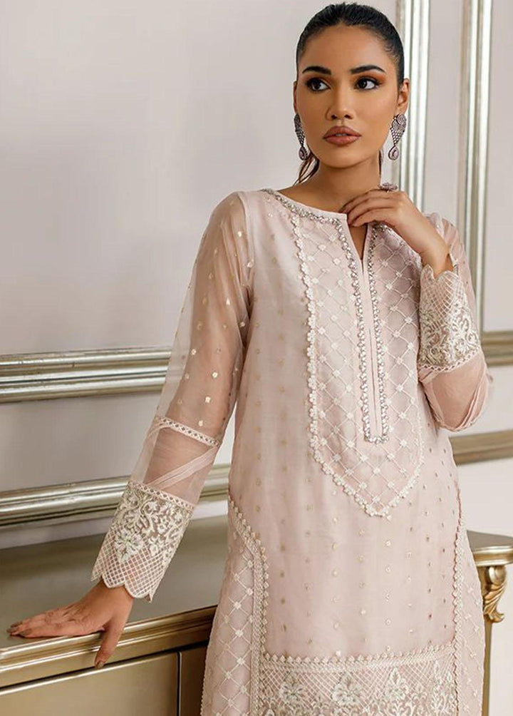 Threads & Motifs Luxury Pret  Organza Shirt 7464