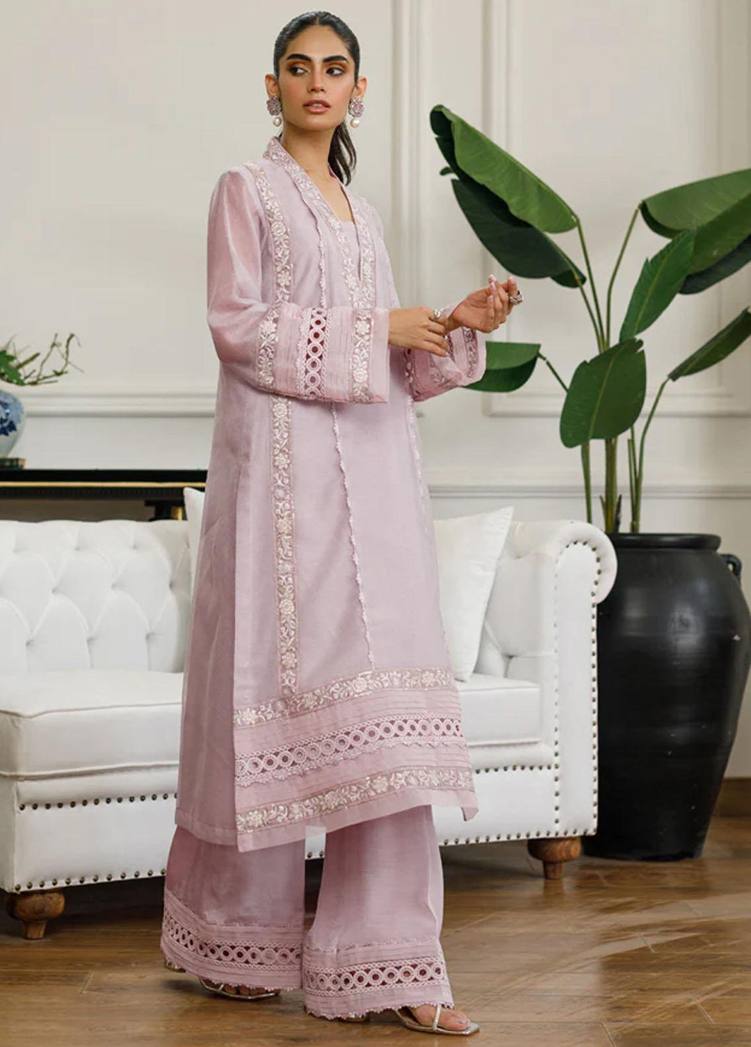 Threads & Motifs Luxury Pret  Khaadi Net Shirt 7721