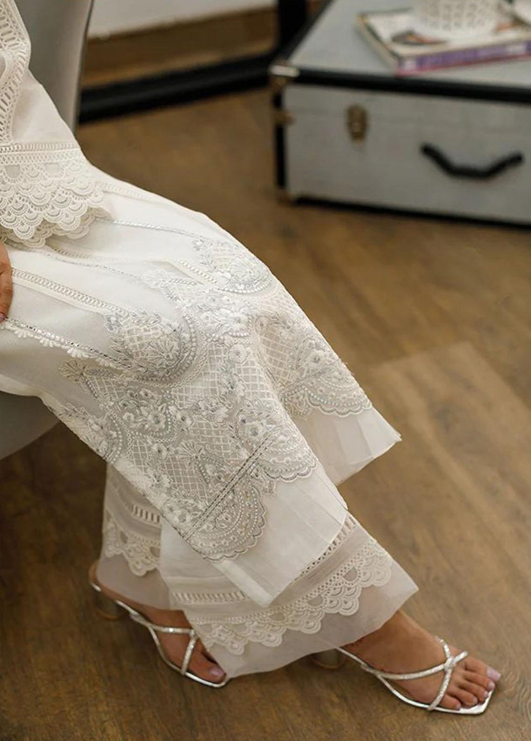 Threads & Motifs Luxury Pret  Khaadi Net Shirt 8179