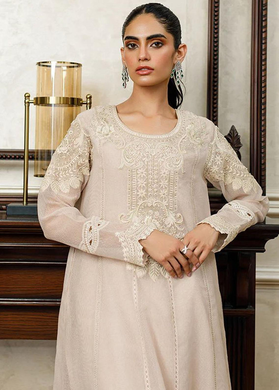 Threads & Motifs Luxury Pret  Khaadi Net Shirt 8242
