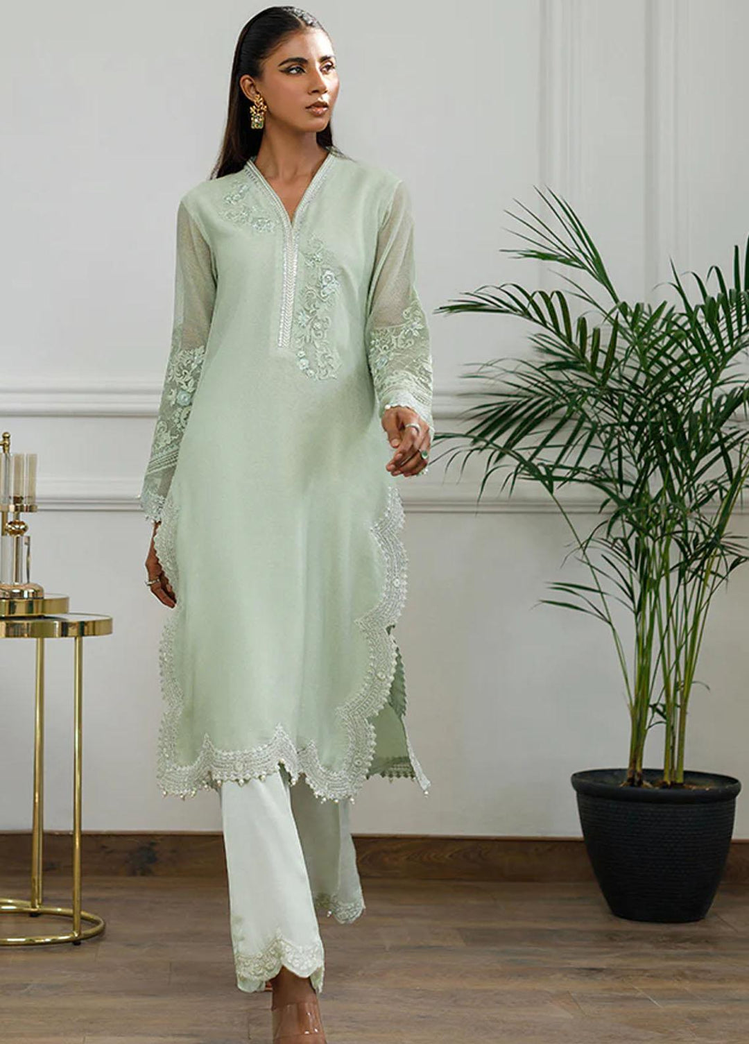 Threads & Motifs Luxury Pret  Khaadi Net Shirt 8271
