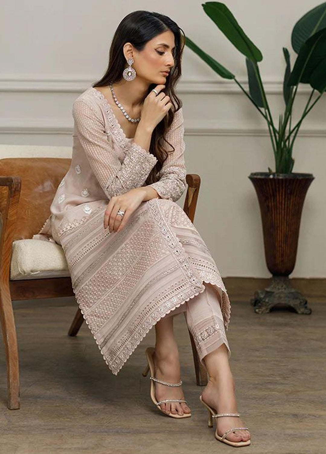 Threads & Motifs Luxury Pret  Khaadi Net Shirt 8314