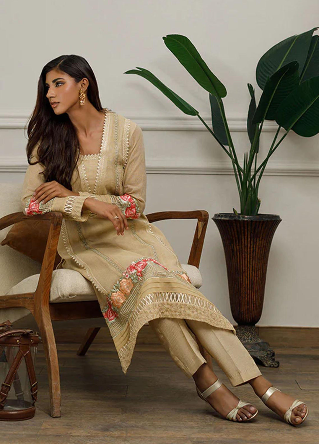 Threads & Motifs Luxury Pret  Khaadi Net Shirt 8316