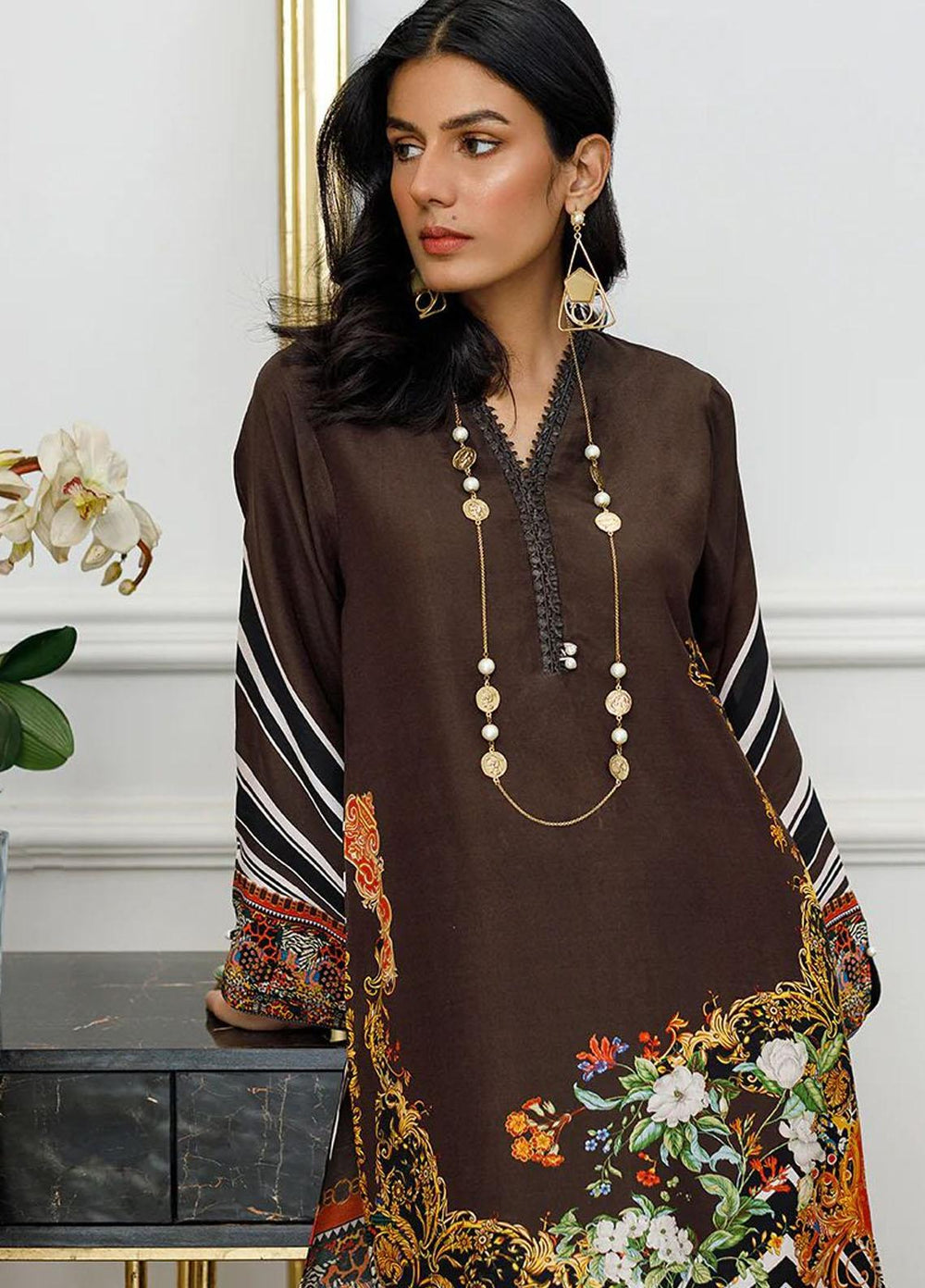 Threads & Motifs Pret  Silk Shirt THM23RW 8217