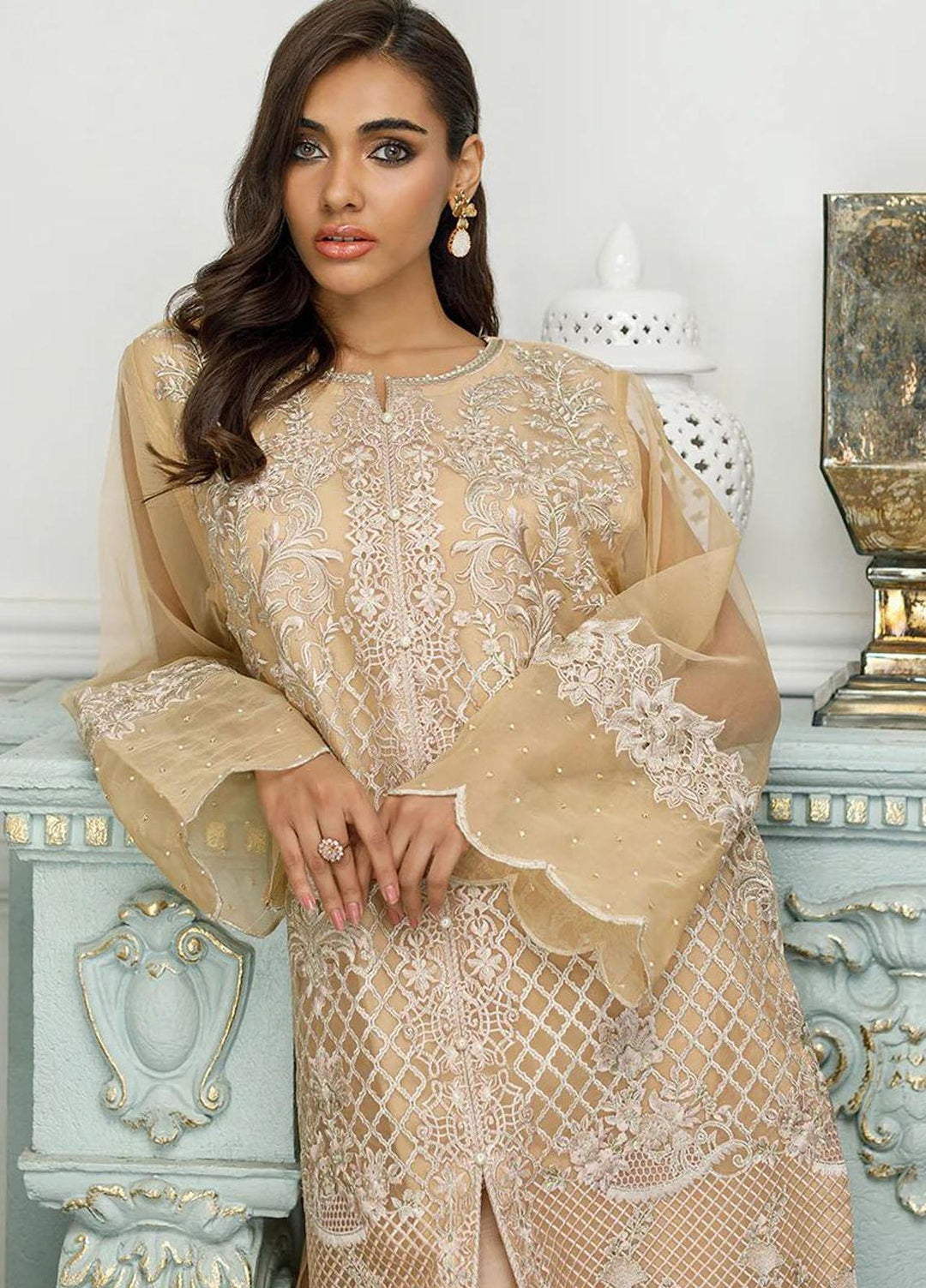 Threads & Motifs Pret  Organza Shirt THM23RW 7954