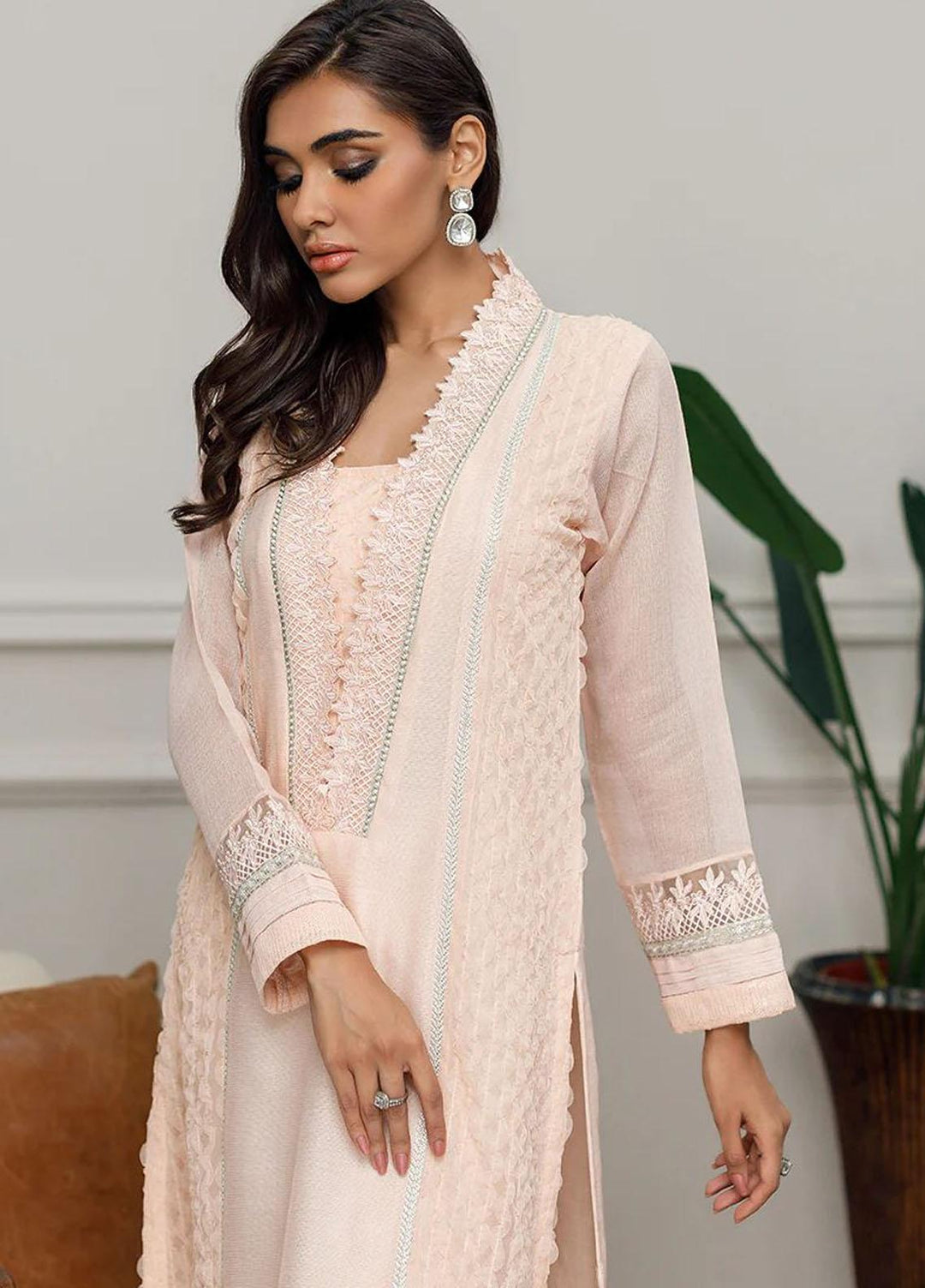 Threads & Motifs Pret  Organza Shirt THM23RW 8125