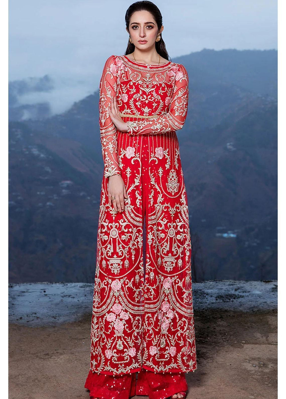 Threads & Motifs Pret Semi Formal Net Jumpsuit THM21SF 5894.2