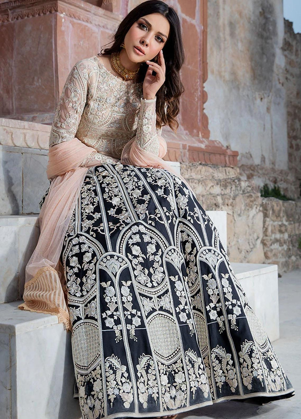 Threads & Motifs Pret Semi Formal Velvet 2 Piece THM21SF 6343