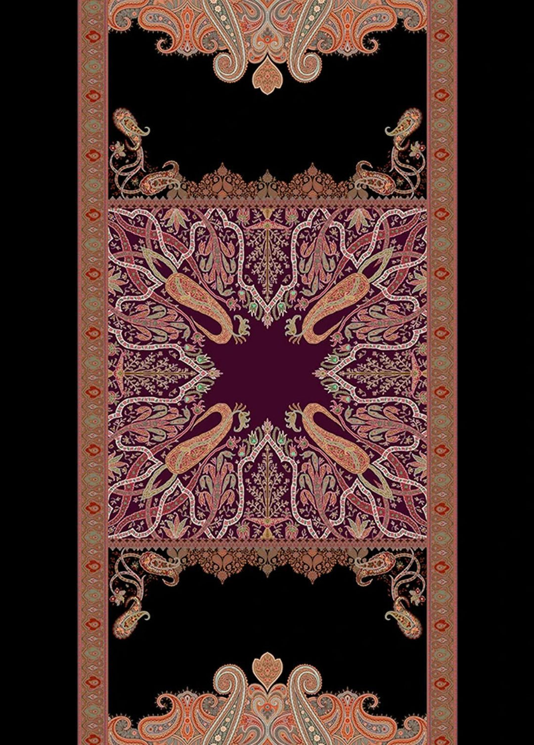 Threads & Motifs Printed Viscose  Shawl THM21SH 92 - Viscose Shawls