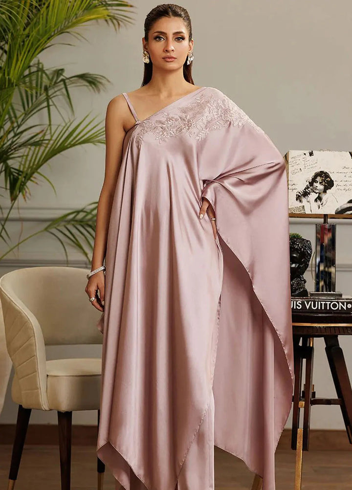 Threads And Motifs Pret Embroidered Chamois Kaftan 8756