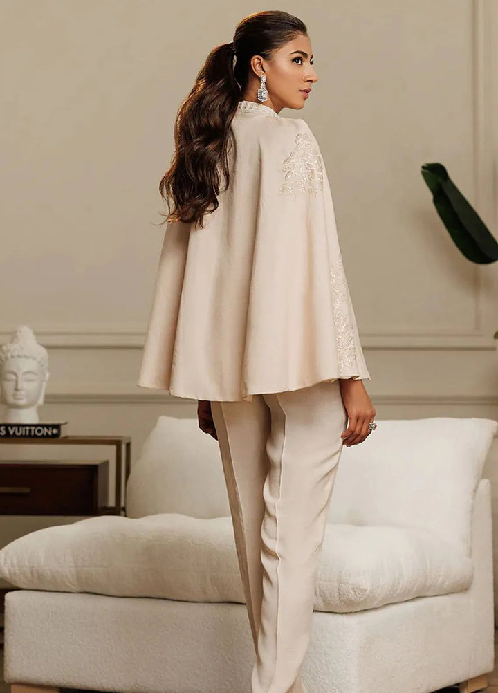 Threads And Motifs Pret Embroidered Chanderi Cape 8751