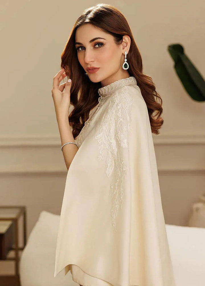 Threads And Motifs Pret Embroidered Chanderi Cape 8752