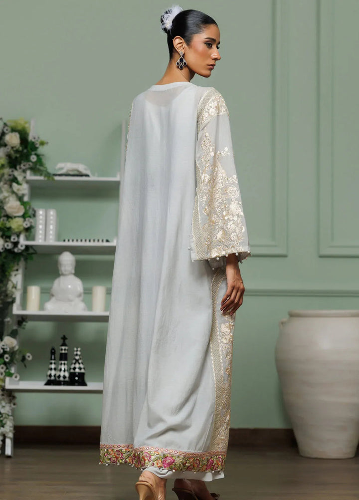 Threads And Motifs Pret Embroidered Chanderi Jacket 8830