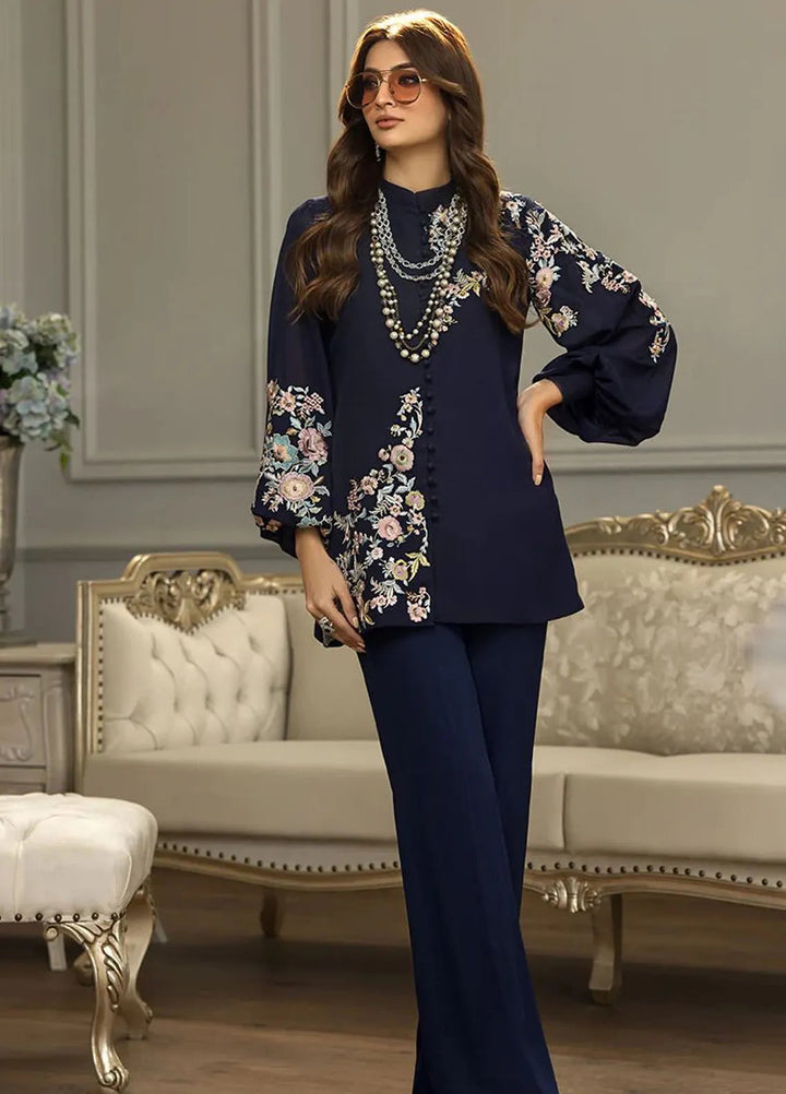 Threads And Motifs Pret Embroidered Chiffon Dress 8615