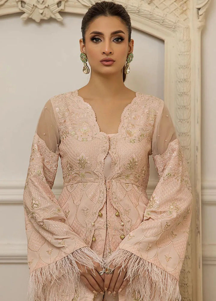 Threads And Motifs Pret Embroidered Chiffon Dress 8635