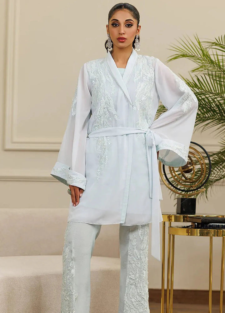 Threads And Motifs Pret Embroidered Chiffon Jacket 8874