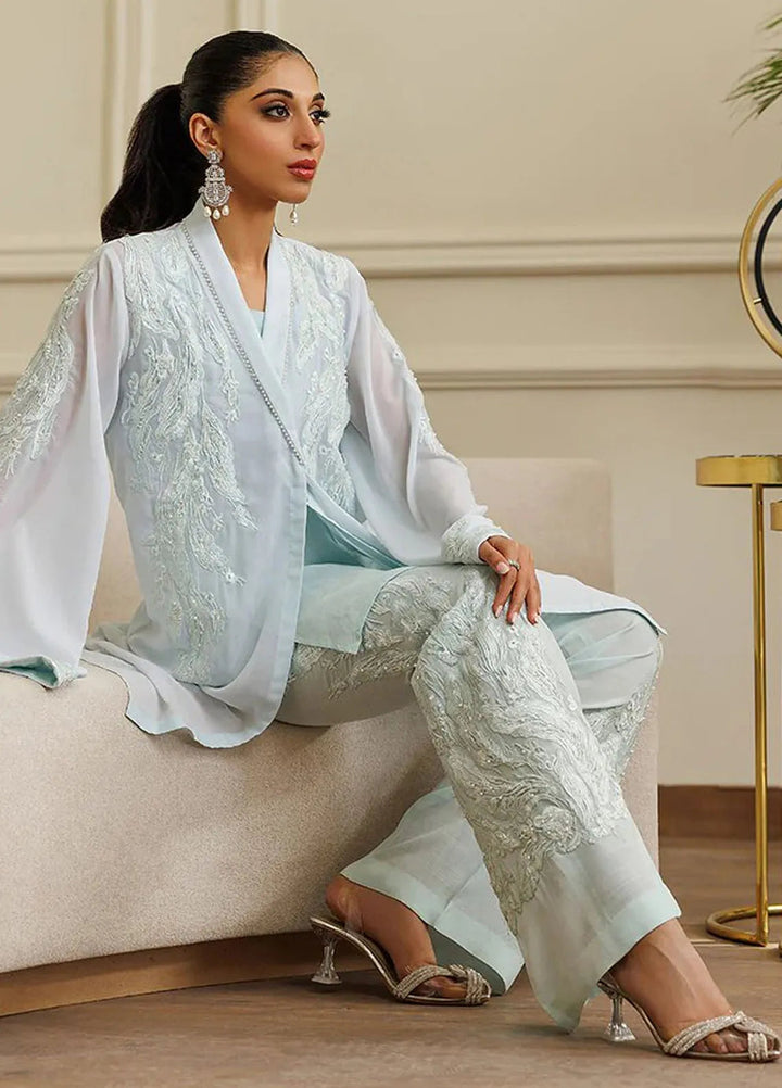 Threads And Motifs Pret Embroidered Chiffon Jacket 8874