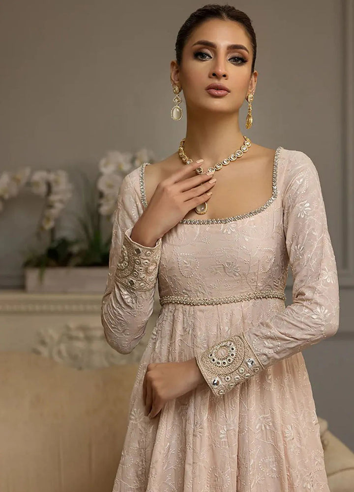 Threads And Motifs Pret Embroidered Chiffon Maxi 8631