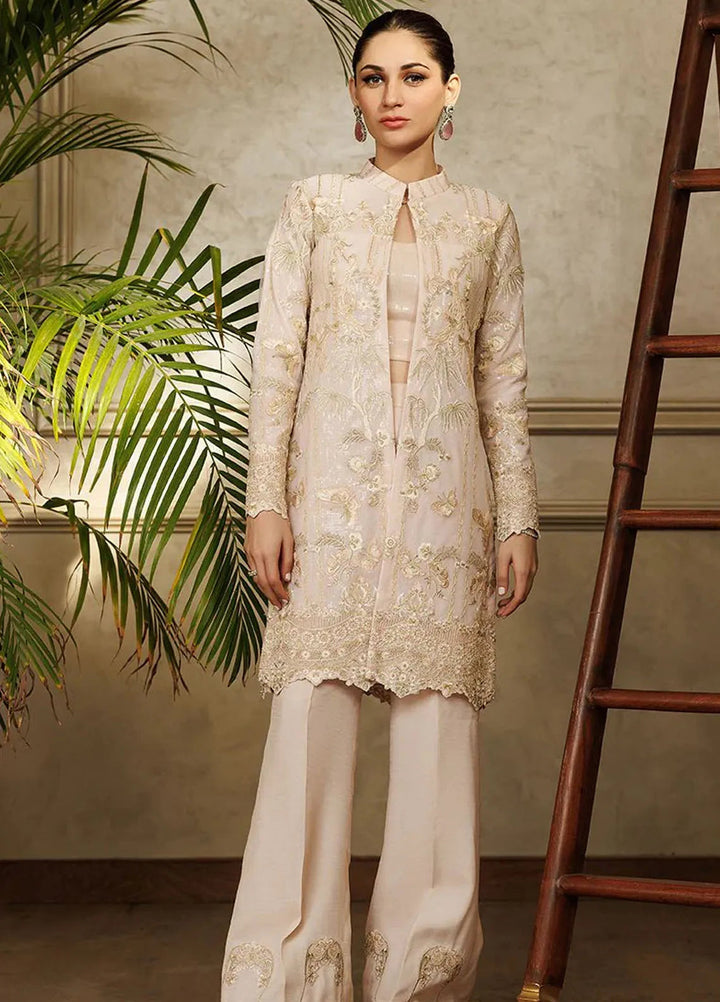 Threads And Motifs Pret Embroidered Net Dress 8621