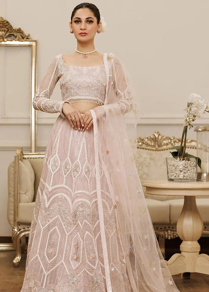 Threads And Motifs Pret Embroidered Net Lehenga 8406