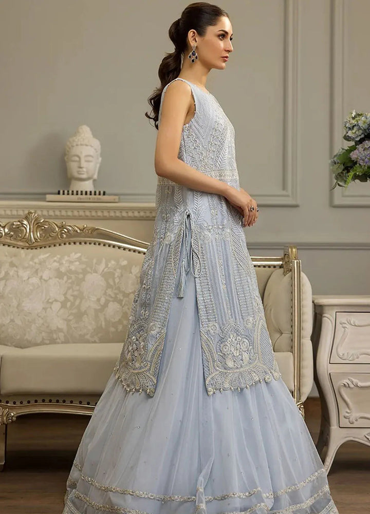 Threads And Motifs Pret Embroidered Net Lehenga 8640