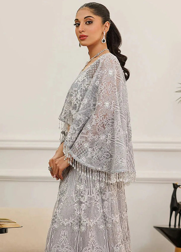 Threads And Motifs Pret Embroidered Net Lehenga 8901