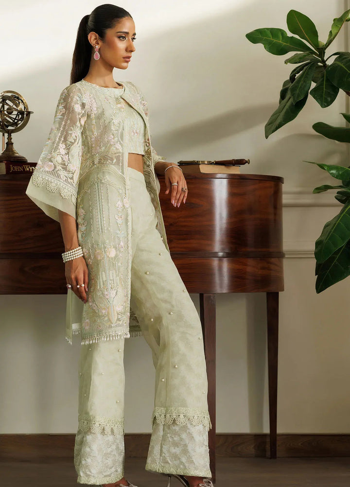 Threads And Motifs Pret Embroidered Organza Dress 8855