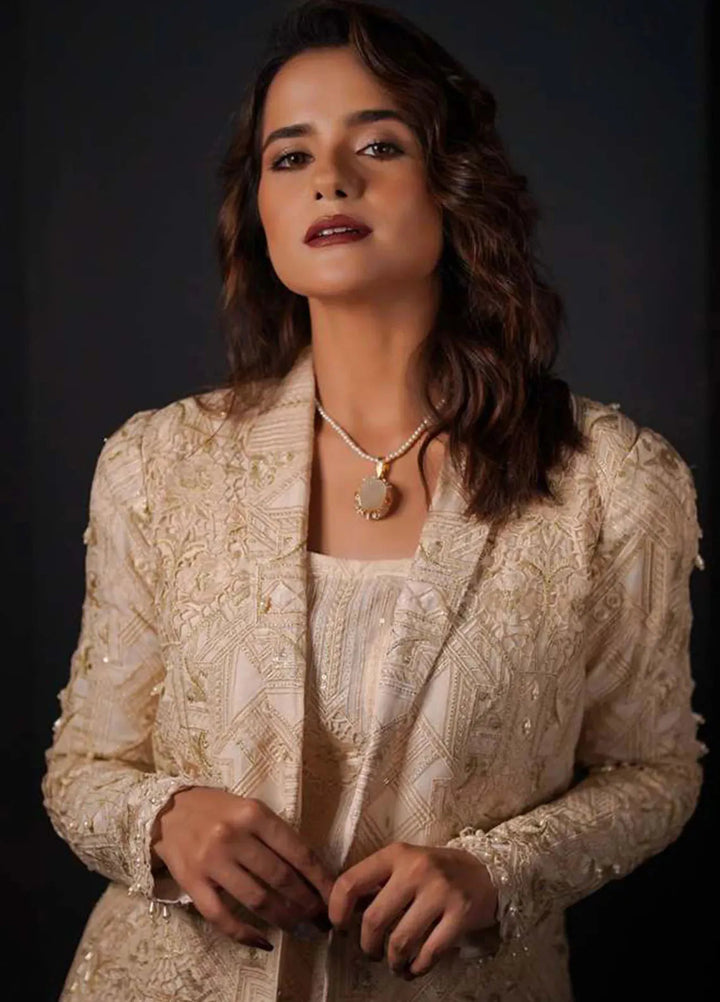 Threads And Motifs Pret Embroidered Organza Jacket 8929.1