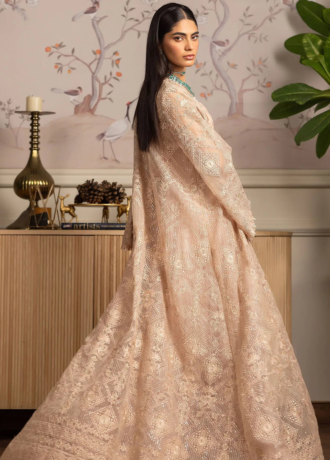 Threads And Motifz Pret Embroidered 2 Piece Suit 9056