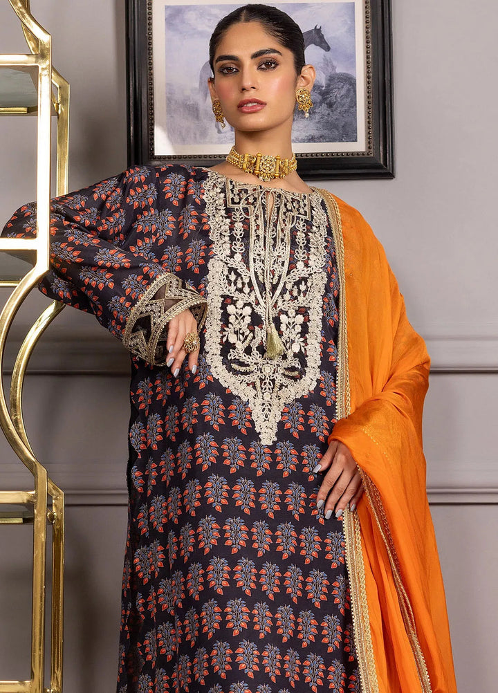 Threads And Motifz Pret Embroidered 3 Piece Suit 9063