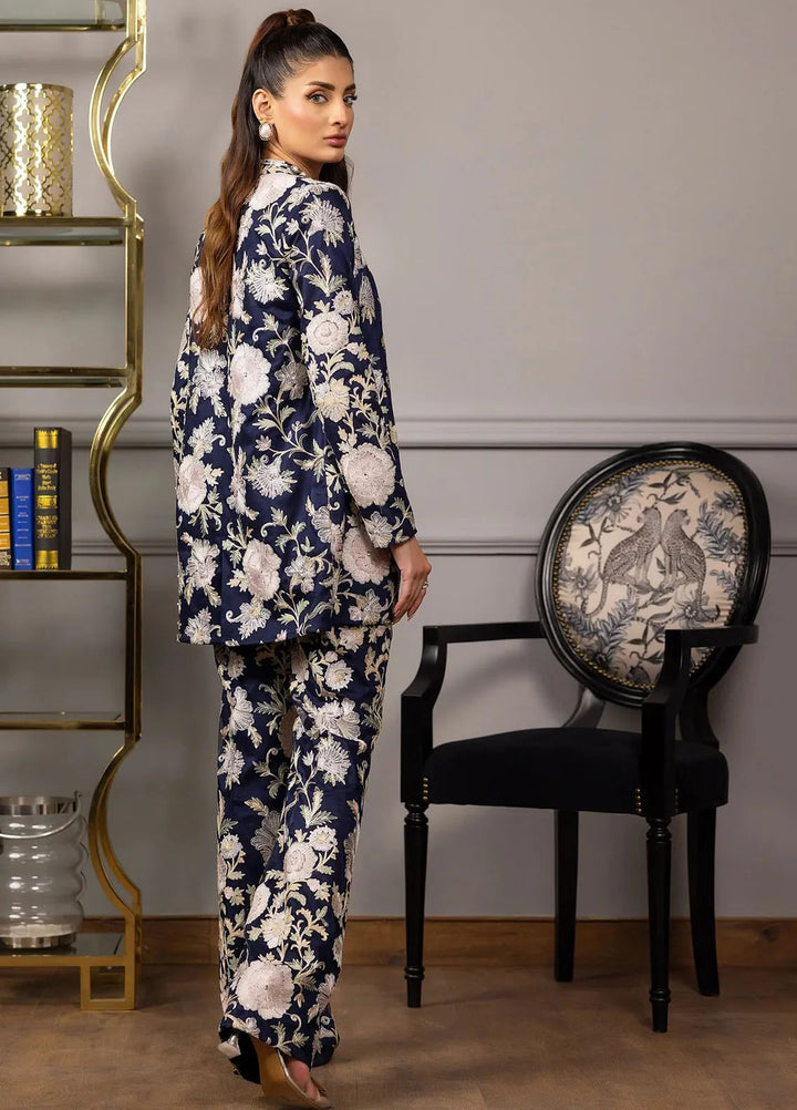 Threads And Motifz Pret Embroidered Net 2 Piece Suit 9035