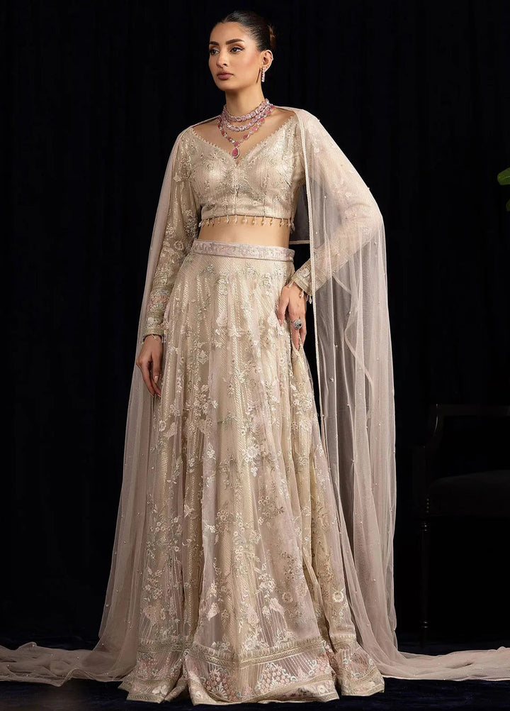 Threads And Motifz Pret Embroidered Net 2 Piece Suit 9117